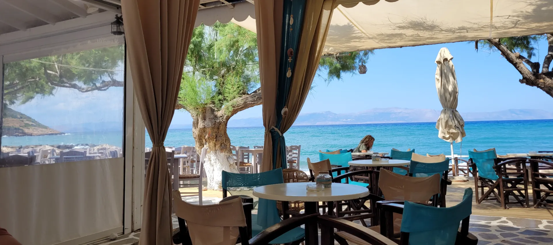 Agia Pelagia Tavernen Cafes - Insel Kythira - Griechenland